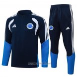Sweatshirt Tracksuit Cruzeiro Kid 2026-2027 Blue Oscuro