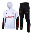 Sweatshirt Tracksuit Manchester United Kid 2023-2024 White