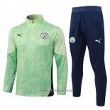 Sweatshirt Tracksuit Manchester United Kid 2025-2026 Green