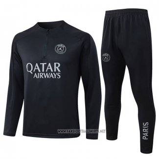 Sweatshirt Tracksuit Paris Saint-Germain 2025-2026 Black