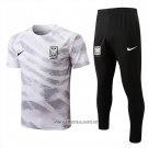 Tracksuit South Korea Short Sleeve 2022-2023 White