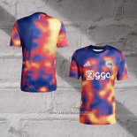 Ajax Shirt Pre-Match 2025-2026 Blue Orange