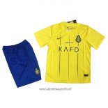 Al Nassr Home Shirt Kid 2023-2024