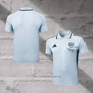Arsenal Shirt Polo 2025-2026 Grey