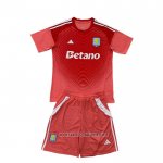 Aston Villa Goalkeeper Shirt Kid 2025-2026 Red