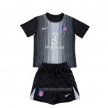 Atletico Madrid Goalkeeper Shirt Kid 2025-2026 Black