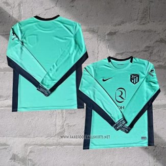 Atletico Madrid Third Shirt Long Sleeve 2023-2024