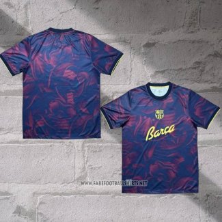Barcelona Special Shirt 2026-2027 Blue Red Thailand