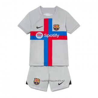 Barcelona Third Shirt Kid 2022-2023
