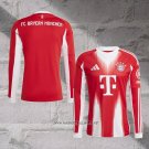 Bayern Munich Home Shirt Long Sleeve 2025-2026
