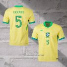 Brazil Player Casemiro Home Shirt 2024