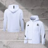 Chaqueta con Capucha del Real Madrid 2025-2026 White