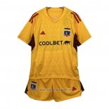 Colo-Colo Goalkeeper Shirt Kid 2023 Yellow