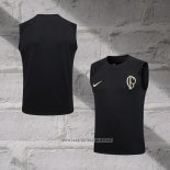 Corinthians Training Shirt Without Sleeves 2023-2024 Black