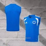 Cruzeiro Training Shirt Without Sleeves 2025-2026 Blue