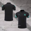 Inter Milan Shirt Polo 2022-2023 Black