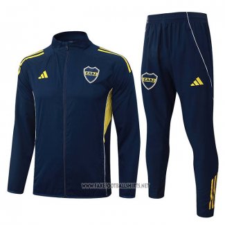 Jacket Tracksuit Boca Juniors Kid 2025-2026 Blue