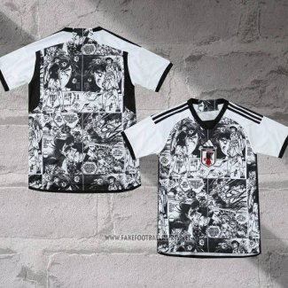 Japan Anime Shirt 2024-2025 Black and White Thailand