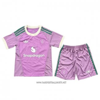 Manchester United Away Goalkeeper Shirt Kid 2026-2027