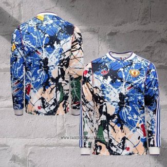 Manchester United Special Shirt Long Sleeve 2025-2026 Blue