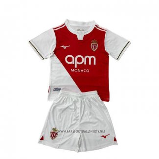 Monaco Home Shirt Kid 2025-2026