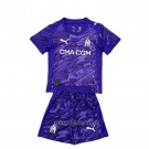 Olympique Marseille Goalkeeper Shirt Kid 2025-2026 Purpura