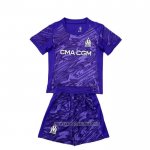 Olympique Marseille Goalkeeper Shirt Kid 2025-2026 Purpura