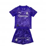 Olympique Marseille Goalkeeper Shirt Kid 2025-2026 Purpura