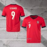 Portugal Player G.Ramos Home Shirt 2022