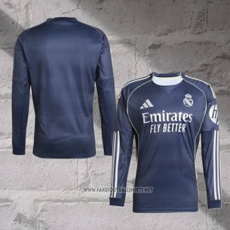 Real Madrid Away Shirt Long Sleeve 2025-2026