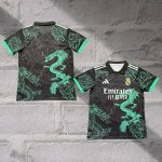Real Madrid Dragon Shirt 2025-2026 Black Thailand