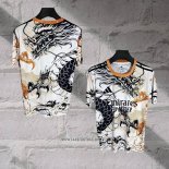 Real Madrid Dragon Shirt 2025-2026 White Black Thailand