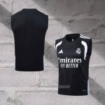 Real Madrid Training Shirt Without Sleeves 2025-2026 Black