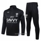 Sweatshirt Tracksuit Al Hilal Kid 2025-2026 Black