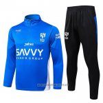 Sweatshirt Tracksuit Al Hilal Kid 2025-2026 Blue