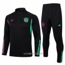 Sweatshirt Tracksuit Bayern Munich Kid 2023-2024 Black