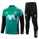 Sweatshirt Tracksuit Liverpool Kid 2025-2026 Green Black