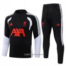 Sweatshirt Tracksuit Liverpool Kid 2026-2027 Black