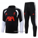 Sweatshirt Tracksuit Liverpool Kid 2026-2027 Black
