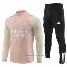 Sweatshirt Tracksuit Lyon 2023-2024 Rosa