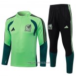 Sweatshirt Tracksuit Mexico Kid 2026-2027 Green