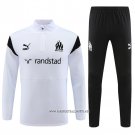 Sweatshirt Tracksuit Olympique Marseille 2023-2024 White