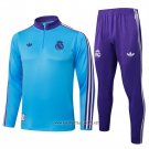 Sweatshirt Tracksuit Real Madrid Kid 2025-2026 Blue