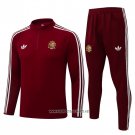 Sweatshirt Tracksuit Spain Kid 2026-2027 Red