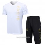Tracksuit Paris Saint-Germain Jordan Short Sleeve 2023-2024 White - Shorts