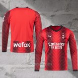 AC Milan Home Shirt Long Sleeve 2023-2024