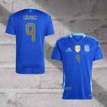 Argentina Player J.Alvarez Away Shirt 2024