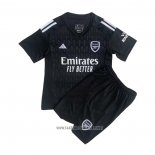Arsenal Goalkeeper Shirt Kid 2023-2024 Black