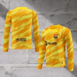 Barcelona Goalkeeper Shirt Long Sleeve 2023-2024 Yellow