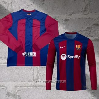 Barcelona Home Shirt Long Sleeve 2023-2024